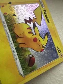 Pokemon TCG General Mills 25th Anniversary Pikachu #SWSH039 Black Star Promo - Image 4