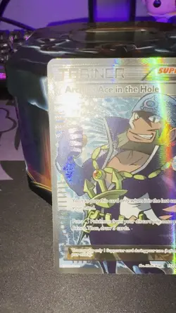 Pokemon TCG Archie's Ace in the Hole Full Art XY Primal Clash 157/160. NP NM. - Image 2