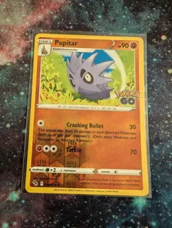 Pokemon TCG Reverse Holo Pupitar 38/78 - Image 1