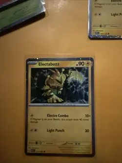 Pokemon Tcg 151 Electabuzz Promo Both Variants HD Cosmo And Pixel Holo - Image 3