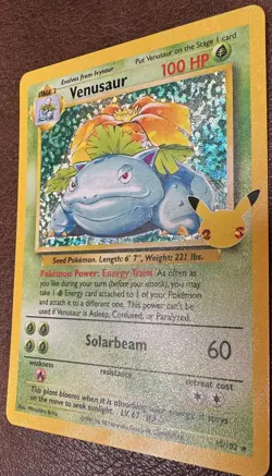 Pokemon TCG Venusaur 15/25 Celebrations Classic Collection Holo NM ++ - Image 2