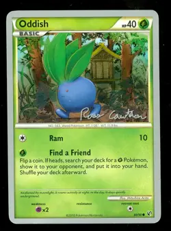 Pokemon ODDISH 60/90 Undaunted 2011 World Championships - NEAR MINT/MINT - Image 1