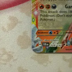 Pokemon Cinderace ex 28/142 Stellar Crown Double Rare NM Scarlet Violet - Image 5