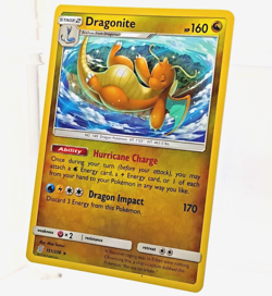 Dragonite 151/236-Unified Minds 2019-Non Holo Rare TCG Pokemon NM - Image 3