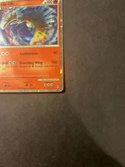 Pokemon TCG Ho-Oh SL5 Shiny Holo Rare; Call of Legends - Image 2