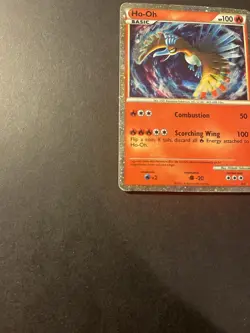 Pokemon TCG Ho-Oh SL5 Shiny Holo Rare; Call of Legends - Image 3