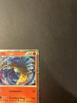 Pokemon TCG Ho-Oh SL5 Shiny Holo Rare; Call of Legends - Image 5