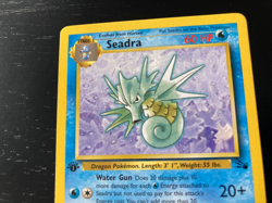 Pokemon 1st Edition Seadra 42/62 Fossil Set EX/NM Free Shipping - Image 3