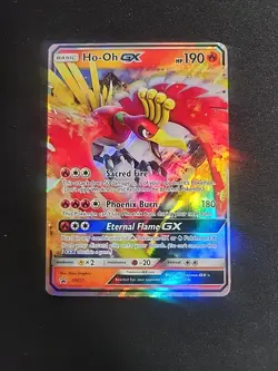 Pokemon TCG HO-OH GX Sun & Moon Sm57 Promo Promo - Image 3