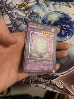 Yugioh Ojama King SOD-EN034 Ultimate Rare 1st Edition VLP (ST) - Image 3