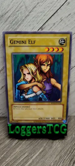 Yu-Gi-Oh! Gemini Elf / RP02-EN026 UNLIMITED NM REPRINT - Image 1