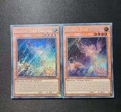 Yugioh! Shining Star Dragon Secret Rare 1st Edition BLTR-EN002 NM - Image 1