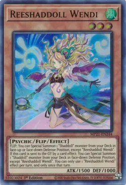 Yugioh - Reeshaddoll Wendi (Ultra Rare) (1st Edition) - MP21-EN244 P - Image 1
