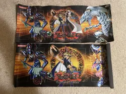 Pre-Owned Yugioh TCG Play Mats (2 Mats) Yugi And Kaiba (See Description) - Image 1