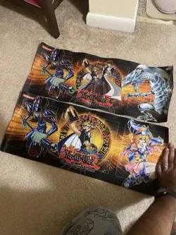 Pre-Owned Yugioh TCG Play Mats (2 Mats) Yugi And Kaiba (See Description) - Image 2
