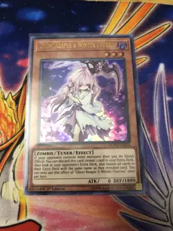 Yugioh! LP Ghost Reaper & Winter Cherries - DUPO-EN076 - Ultra Rare - 1st Editio - Image 1