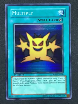 Yu-Gi-Oh! 1st Edition Multiply #CRMS-EN090 Light Play - Image 1