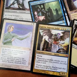 Custom Complete Commander Deck Magic MTG EDH 100 Cards = Poison Toxic infect W/U - Image 1