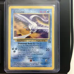 Pokemon Articuno Black Star Promo Card 22/53 WOTC - Image 1
