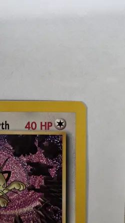 Team Rocket's Meowth WOTC Black Star Promo 18 Pokemon Card - Image 3
