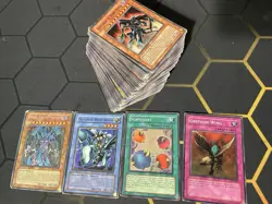 YuGiOh Lot 100+ Vintage Cards 1st Editions, Holo, Commons A - Image 1