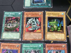 YuGiOh Lot 100+ Vintage Cards 1st Editions, Holo, Commons A - Image 3