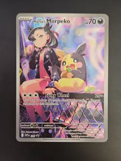 Pokemon TCG - Marnie’s Morpeko 206 Sv: Scarlet & Violet Promo Cards Holo - Image 1