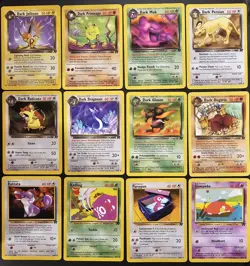 2000 Pokemon Team Rocket Lot (31 Cards) - Dark Jolteon Dragonair Muk WOTC LP-NM - Image 1