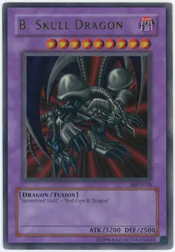 Black Skull Dragon MRD-018 - Metal Raiders - YuGiOh Card TCG Holo - Image 1