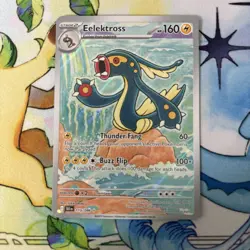 Pokemon TCG Black Bolt Elektross Illustration Rare Card 115/86 - Image 1