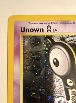 👀 VIDEO 1st Edition Pokemon Unown TCG Neo Discovery 14/75 Holo Rare Card NM - Image 3