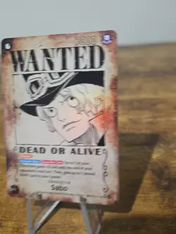 Sabo Wanted Poster Card SEC SP- OP13-120 - Carrying On His Will - English - Image 2