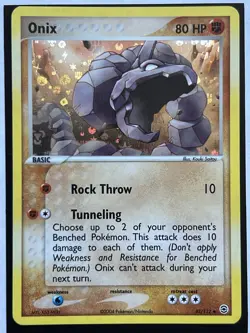 ONIX Ex 42/112 Unlimited Holo Rare Pokemon Card TCG #V1 - Image 1