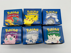 23K Gold Plated Trading Card Burger King Pokemon Ball Limited Ed. SET of Six - Image 1