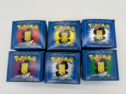 23K Gold Plated Trading Card Burger King Pokemon Ball Limited Ed. SET of Six - Image 2