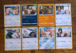 Beautiful Waifu 8 Card Lot - Anime Goddess Cards Tsunade Asuna Boa Android 18 - Image 1
