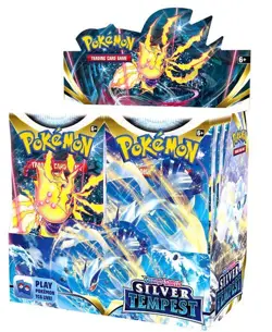 Silver Tempest Booster Box Sealed - Pokemon Cards English Sealed - Image 1
