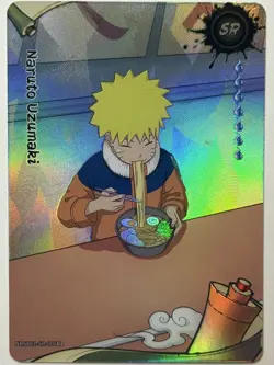 Naruto Uzumaki NRSA01-SR-006L2 Official Naruto Kayou Trading Card (ENGLISH) NM - Image 1