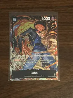 Sabo - PRB02-014 (Alt Art) One Piece Card TCG English NM - Image 1