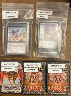 Lot of BattleTech CCG cards, 1996 Wizards of the Coast - Image 1