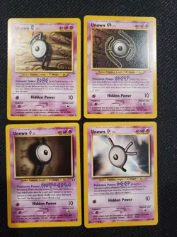 Lot of 24 x UNOWN Pokemon Cards - Image 4