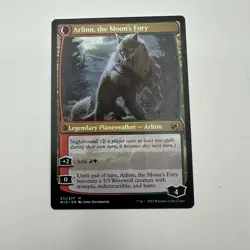 MTG Arlinn, the Pack's Hope NM Innistrad: Midnight Hunt Regular #211 - Image 2