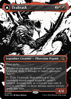 Urabrask // The Great Work (Showcase Planar Booster Fun) March of the Machine - - Image 1