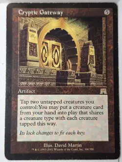 Cryptic Gateway - Onslaught - Magic the Gathering MTG Nice! - Image 1