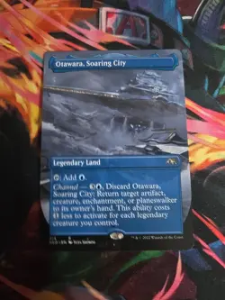 Otawara, Soaring City (Borderless) Kamigawa: Neon Dynasty Regular - Image 1