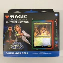 MTG Universes Beyond BBC Doctor Who Paradox Power Commander Deck 2023 WotC - Image 1
