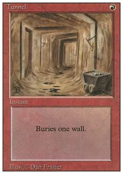 Tunnel Revised Edition Light Play MTG Magic DNA GAMES - Image 1