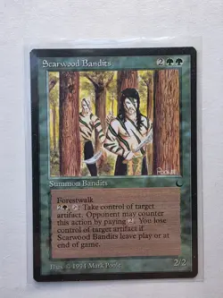 MTG Magic The Gathering Scarwood Bandits The Dark Regular - Image 1
