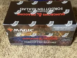 Adventures In The Forgotten Realms Sealed Lot Mtg Booster Boxes 3 Total - Image 3