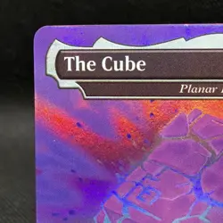 1X FOIL The Cube / Planar Bridge BORDERLESS MINT MTG Magic Fortnite Secret Lair - Image 3